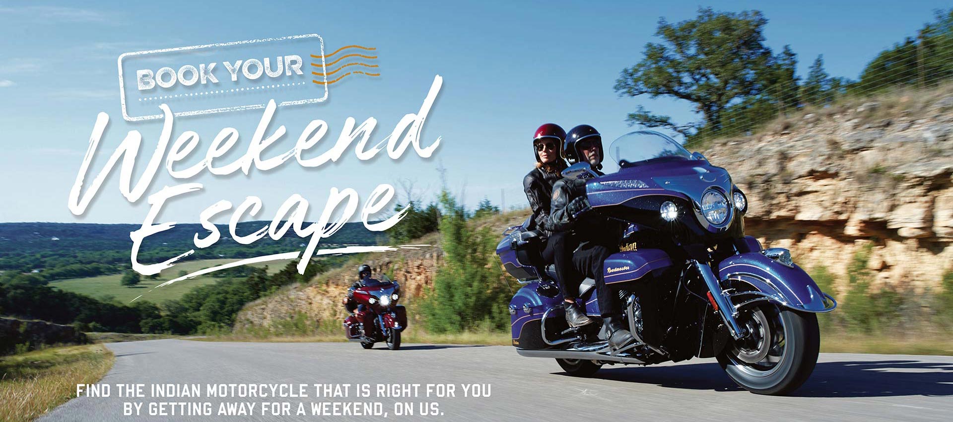Indian Motorcycle weekend escape