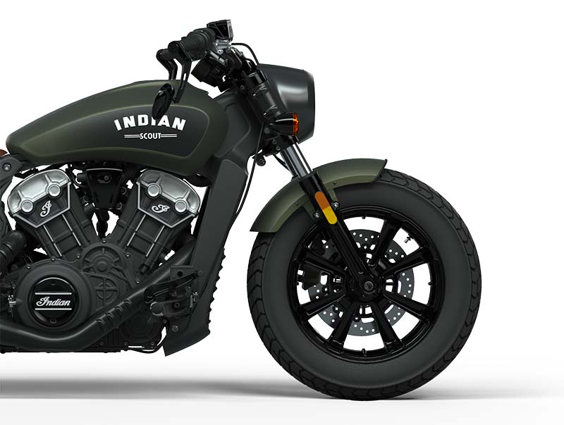 Motor indian shop scout bobber