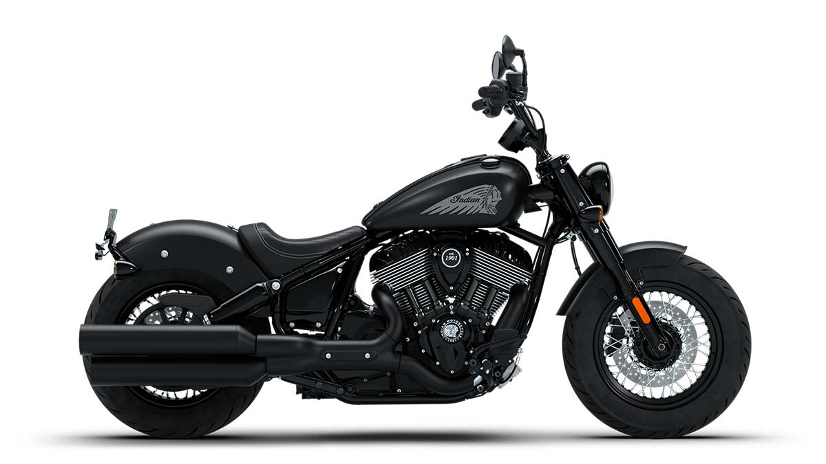 Chief Bobber Dark Horse Black